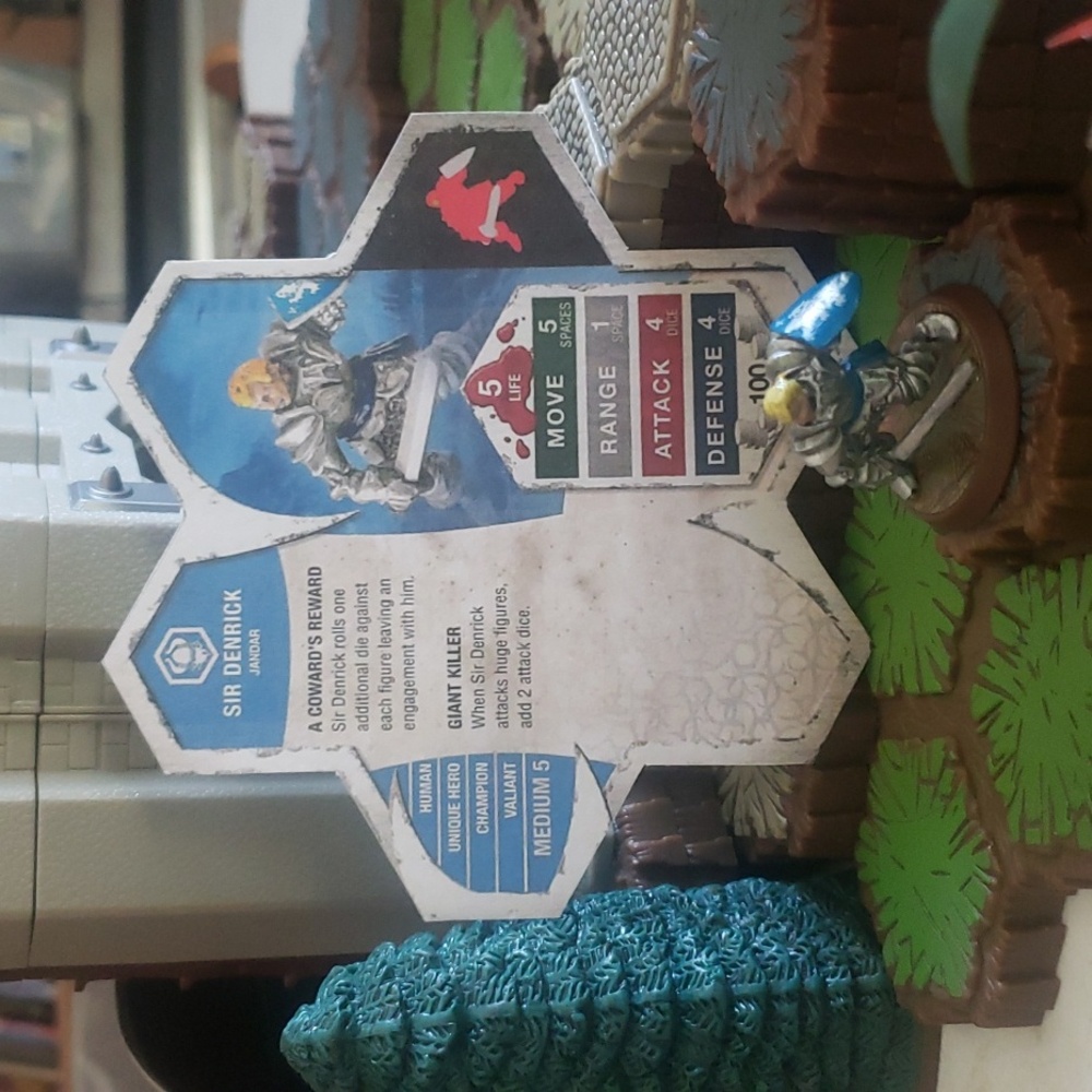 Heroscape Sir Denrick classic, collectible figure